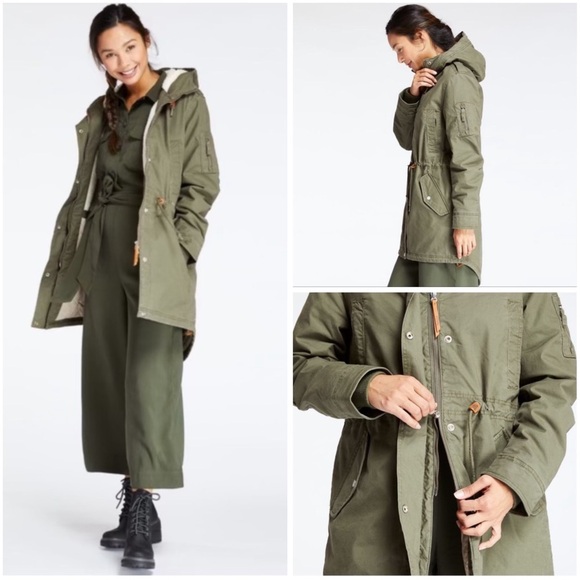 Timberland Womens Teddy Fleece Lined Parka Size XS - Picture 2 of 16